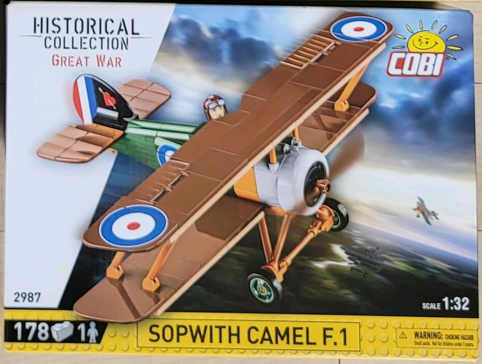 코비블럭 전투기 비행기 2987 소피스카멜,솝위드카멜 팝니다SOPWITH CAMEL F.1 이미지