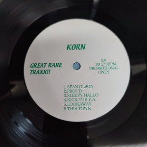 Korn (콘) - Great Rare Traxx!! (LP) 이미지