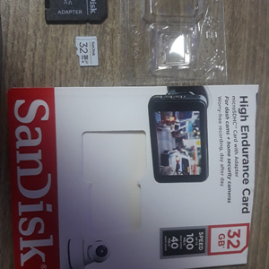 샌디스크 하이엔드 sd카드 cctv. 블랙박스용 32gb 이미지