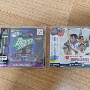 PS1 댄스댄스레볼루션 + 2000 올림픽 게임 이미지