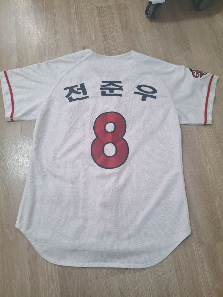 롯데자이언츠 전준우 ATC 홈 화이트 85사이즈 유니폼 이미지