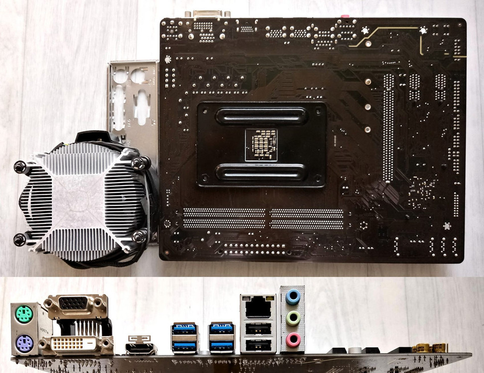 GA-A320M-S2H Gigabyte보드+RYZEN3 2200G(3.5GHz,4코어,4스레드,레이븐릿지)CPU 이미지