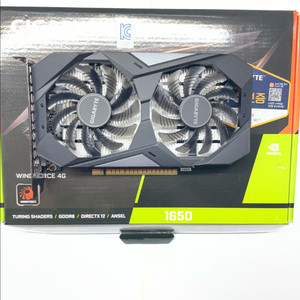 기가바이트 그래픽카드 GTX 1650 4g 이미지
