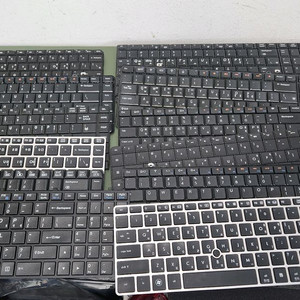 각종 노트북용 중고 정상동작 키보드 이미지