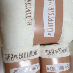 Le Comptoir du Bain 극세사 타월 세트 무료배송 이미지