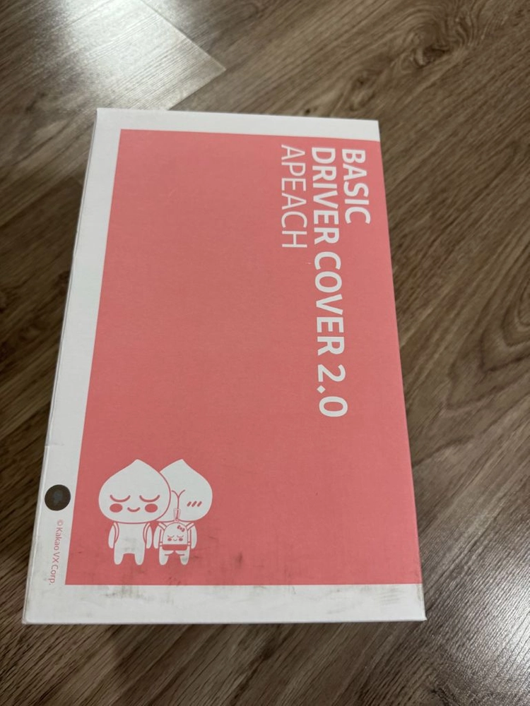 카카오 베이직 드라이버커버 2.0 어피치 새상품 이미지