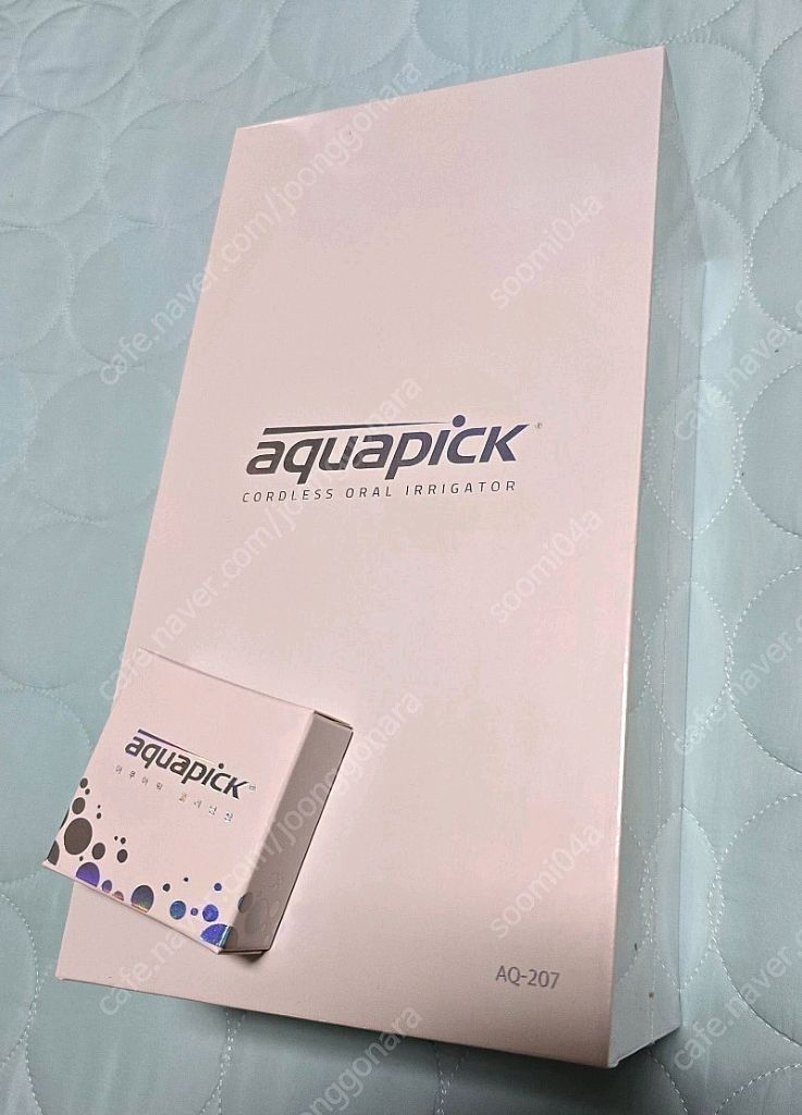완전 미개봉 아쿠아픽 AQ-207 무선구강세정기 새상품 판매합니다 이미지