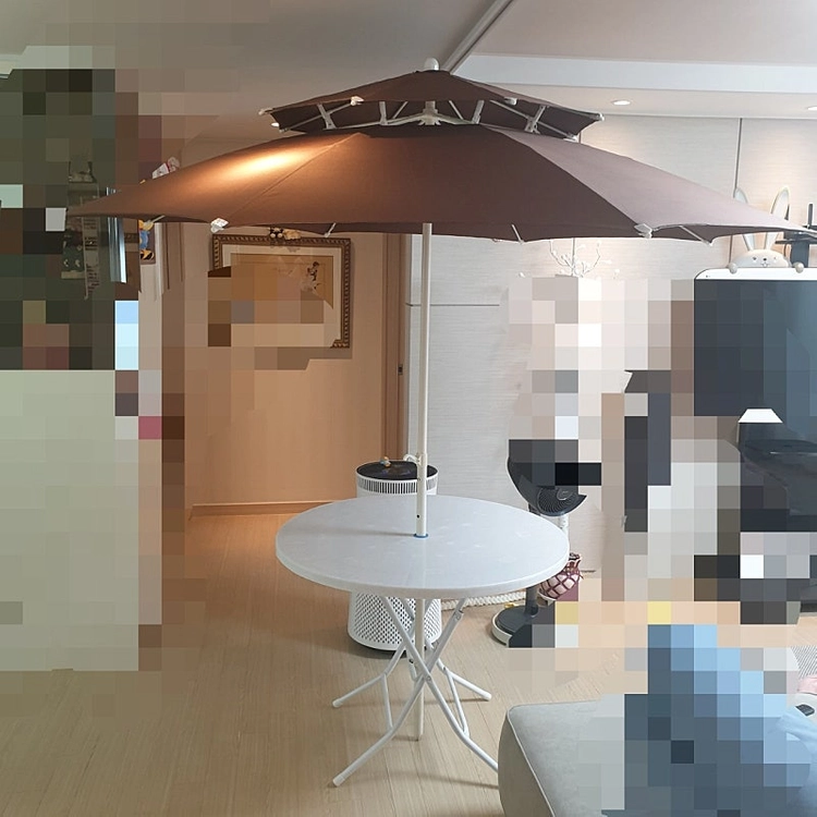 식탁 테이블 접이식 야외 테라스 특대형 테이블 950 이미지