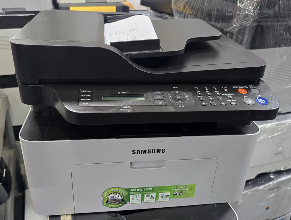 복합기 삼성흑백레이저 복합기 SL-M2074F 이미지