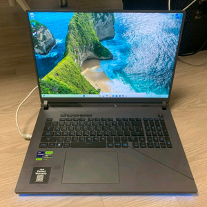 Asus strix g18 14900hx rtx 4080 ddr5 64gb 게이밍 노트북 이미지