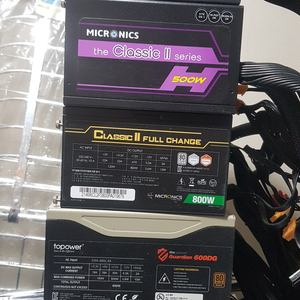 컴퓨터 PC 파워 ATX 파워 시소닉 마이크로닉스 classic ii 출력별 종류별 저렴히 팝니다 800 600 이미지