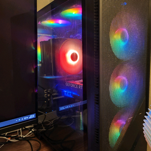 7800x3d, 5070 컴퓨터 본체 판매 이미지