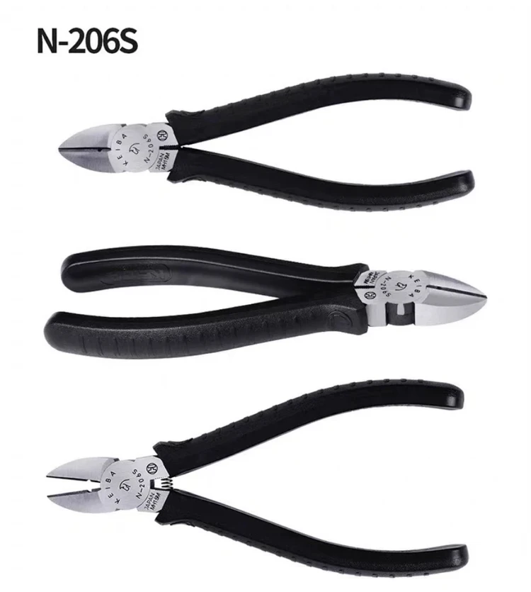 일본산 정품 KEIBA 케이바 다목적 롱노우즈 플라이어 150mm + 강력 니퍼 150mm 이미지
