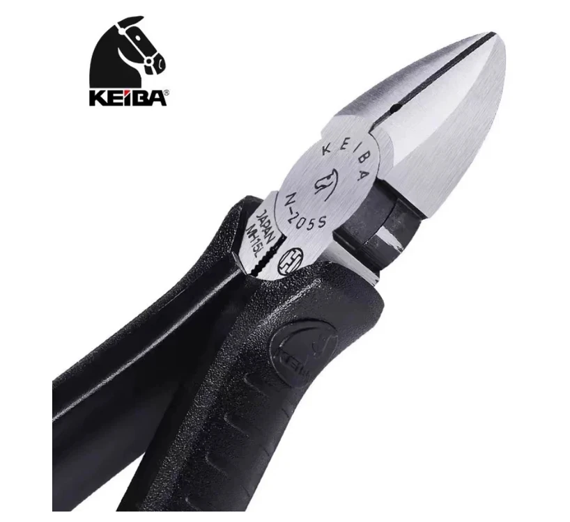 일본산 정품 KEIBA 케이바 다목적 롱노우즈 플라이어 150mm + 강력 니퍼 150mm 이미지
