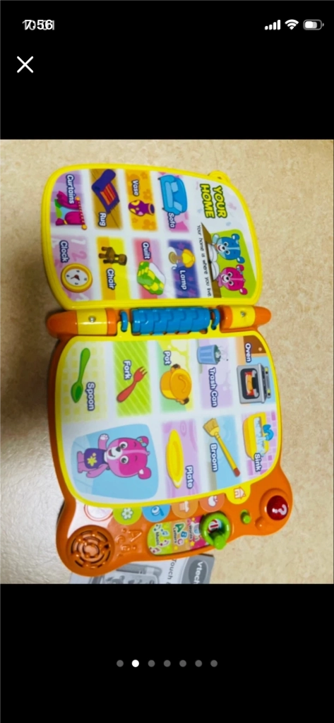 VTech Touch & Teach Word Book 브이텍 VTech 터치 앤 티치 워드북 유아 터치 사운드장난감 이미지