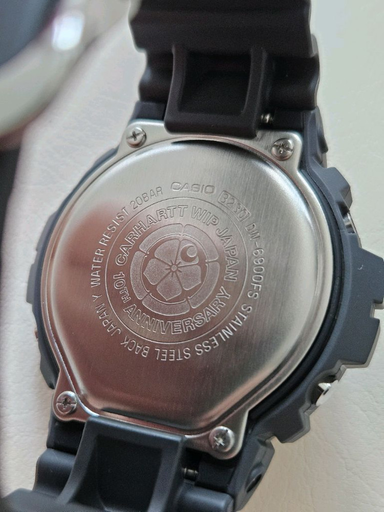 지샥 G-SHOCK 칼하트 콜라보 DW-6900 한정품 이미지