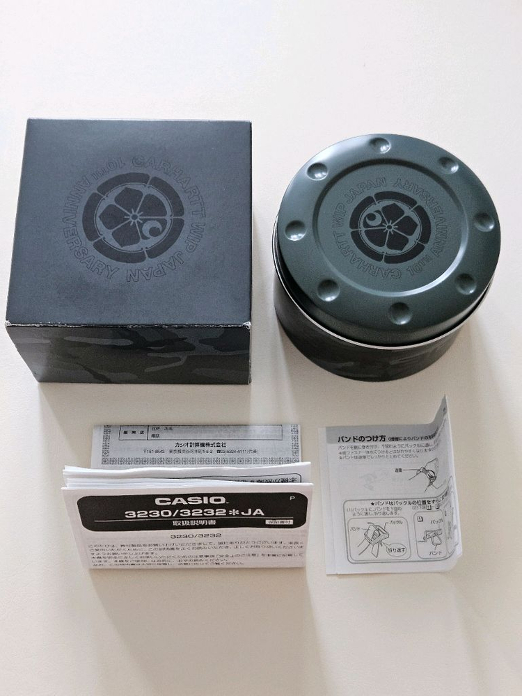 지샥 G-SHOCK 칼하트 콜라보 DW-6900 한정품 이미지