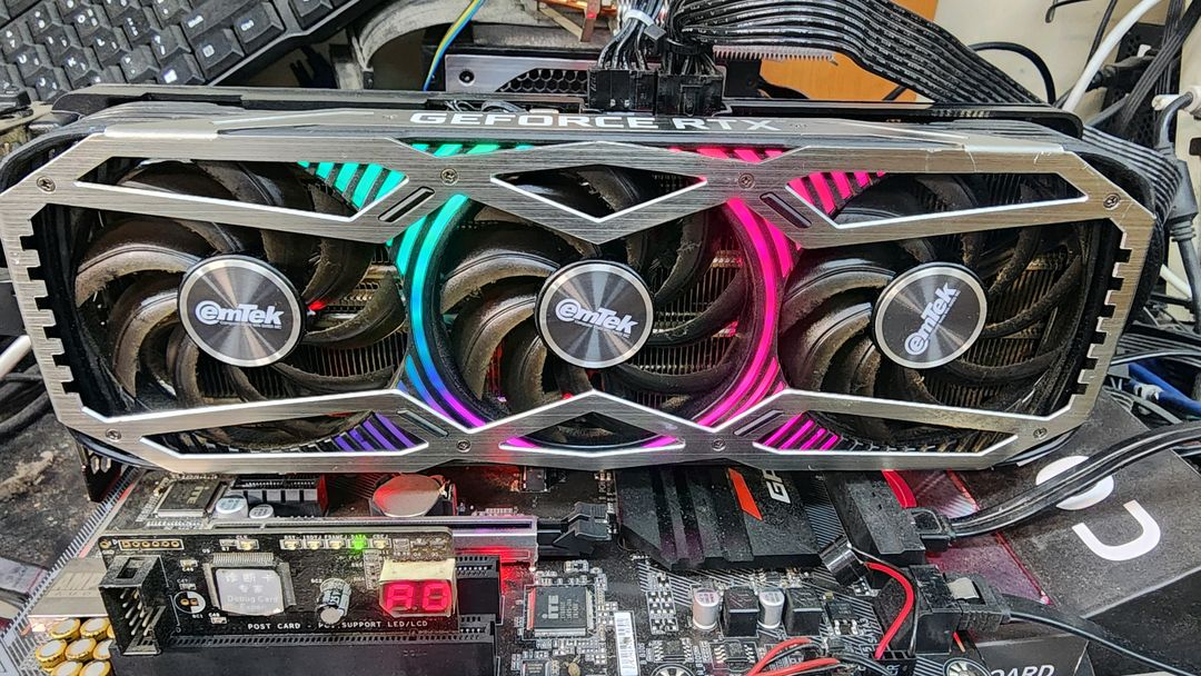 이엠텍 RTX 3070Ti 8G 판매합니다 이미지