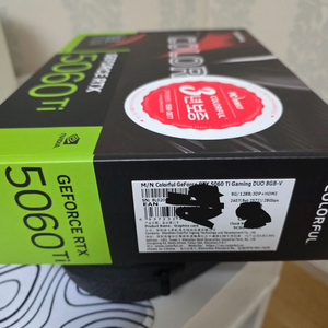 컬러풀 RTX 5060 Ti 8g duo 미개봉 새제품 이미지