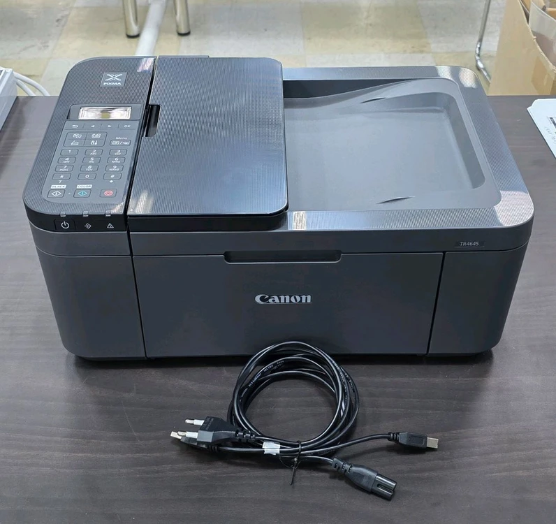 캐논 PIXMA TR4645 무선 잉크젯 복합기 정품잉크포함 이미지