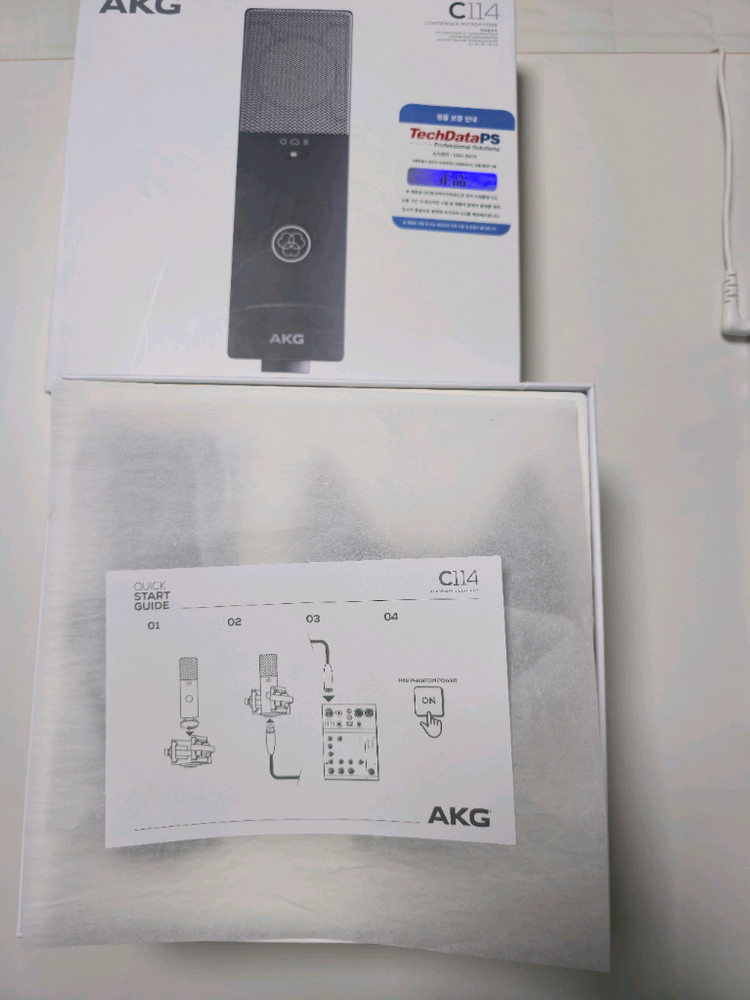 AKG C114 콘덴서 마이크 팝니다. 이미지