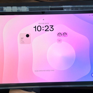 갤럭시탭s11 태블릿 wifi용 256gb 실버 필름(장착)+케이스 이미지