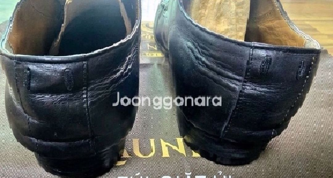 (가격인하) 정품 루이비통 로퍼 ( Louis Vuitton ) 남성 스퀘어토 더비 슈즈 275 사이즈 이미지