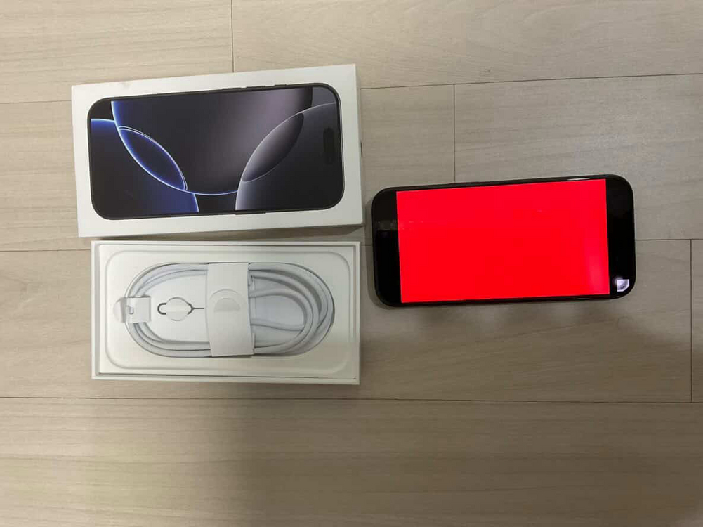 아이폰 16 프로 128GB 블랙 풀박스 + 애케플 이미지