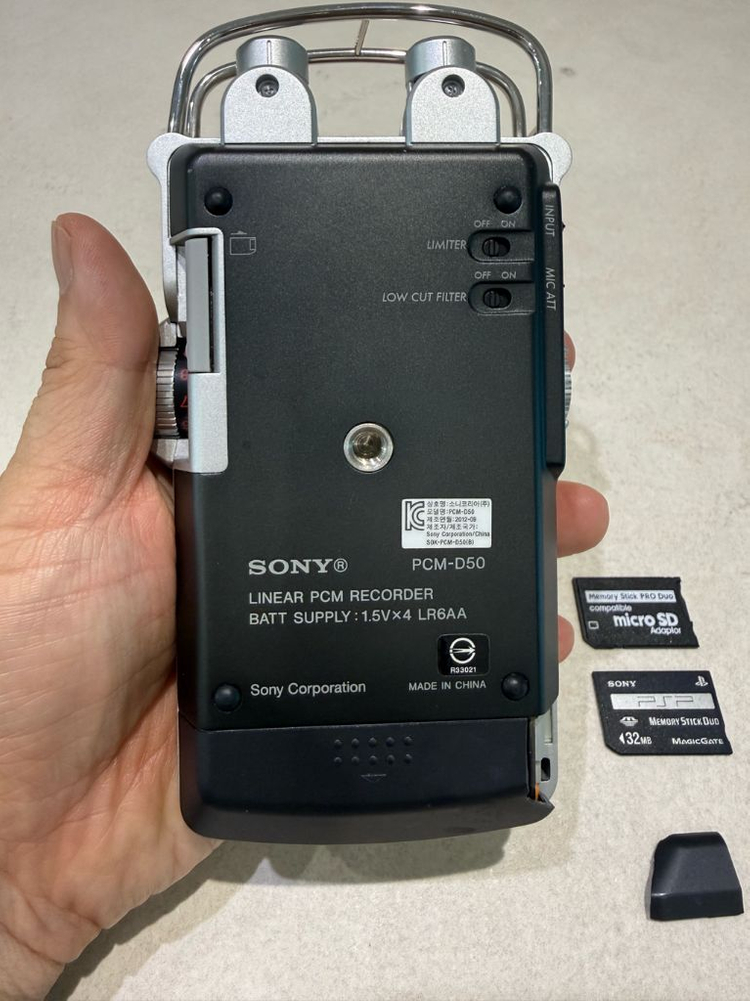 SONY 소니 PCM-D50 PCM 녹음기 보이스 레코더 - 수리필요 이미지