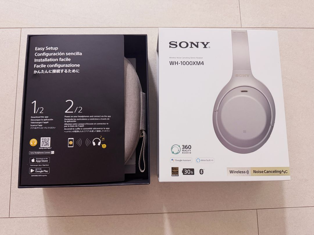 소니 WH-1000XM4 노이즈캔슬링 헤드폰 이미지
