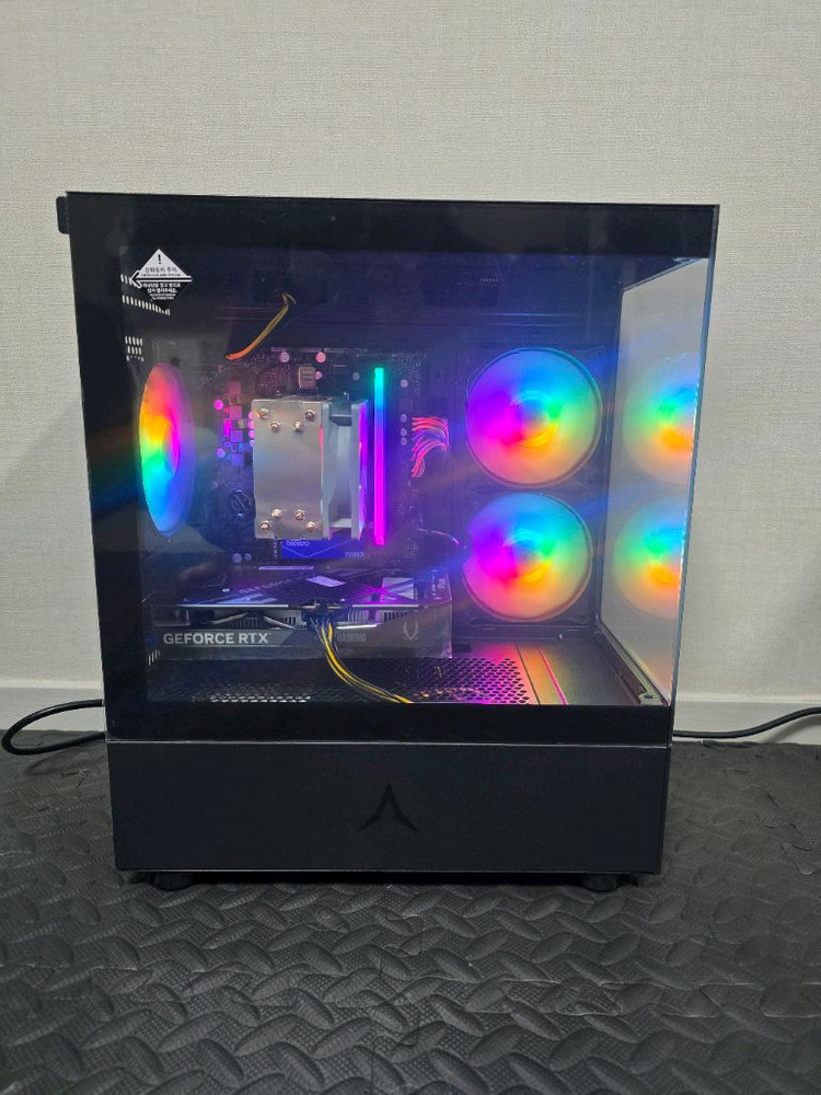 (안산/시흥)라이젠7 5700X, RTX 5060 게이밍 컴퓨터 본체 판매 합니다. 이미지