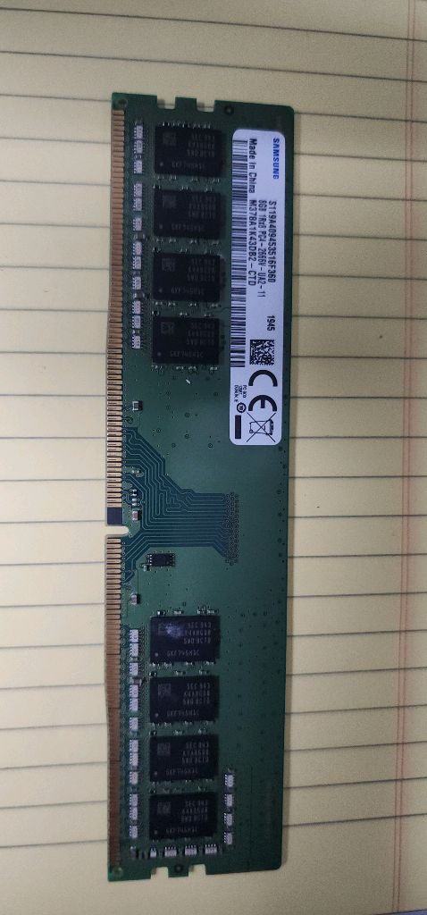 (새상품) 삼성 DDR4 8GB 데스크탑 메모리 8GB 1Rx8 PC4-2666V- UA2-11 2개 이미지