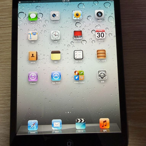 아이패드 미니1 ios6 블랙 이미지