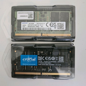 마이크론 삼성 DDR5-5600 16gb 노트북 램 판매합니다 이미지