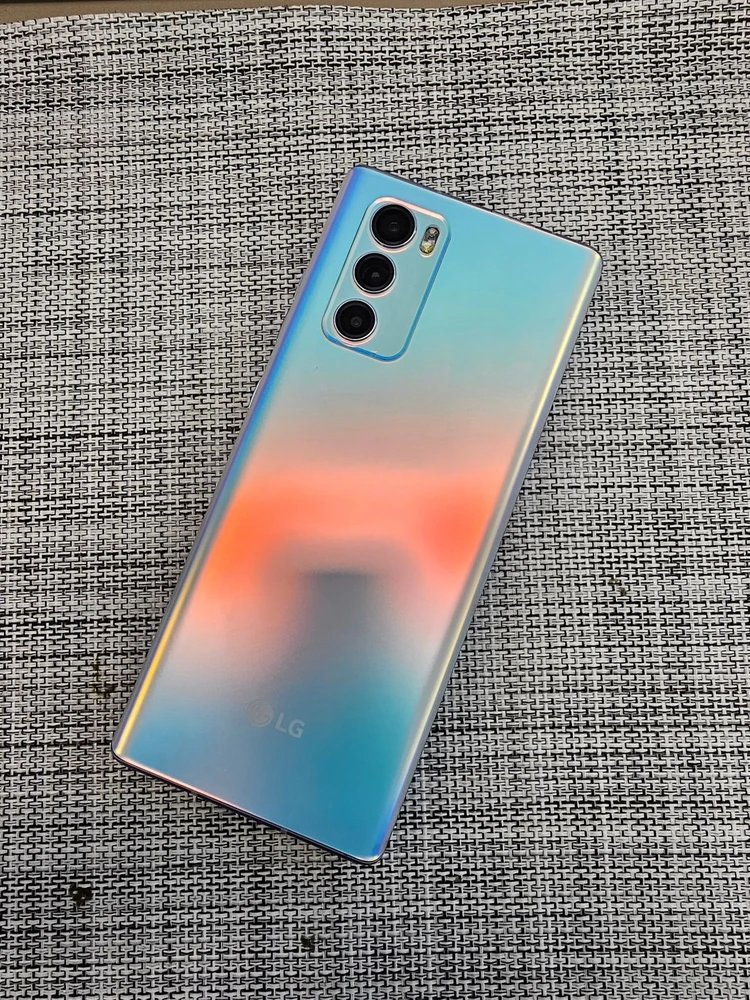 (검수완료) LG 윙 128G 블루 21년 8월개통 정상해지공기계 귀한단말기 25만원팝니다@@ - 안심되는 중고거래