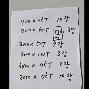 중고판넬 3종 50ㅡ75ㅡ100 mm 이미지