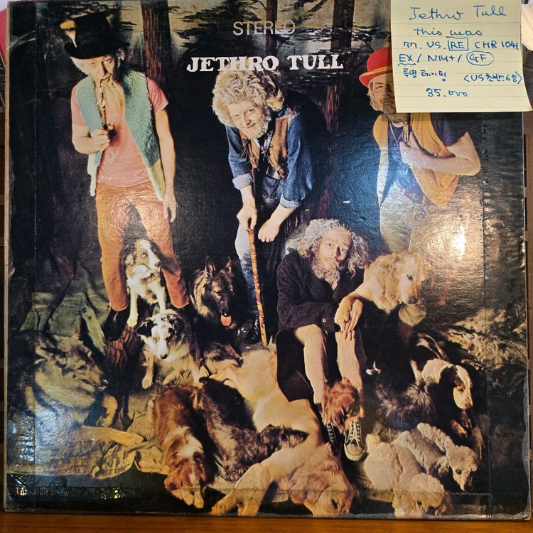 Jethro Tull.this was.77.US.RE.EX/NM+.LP 이미지