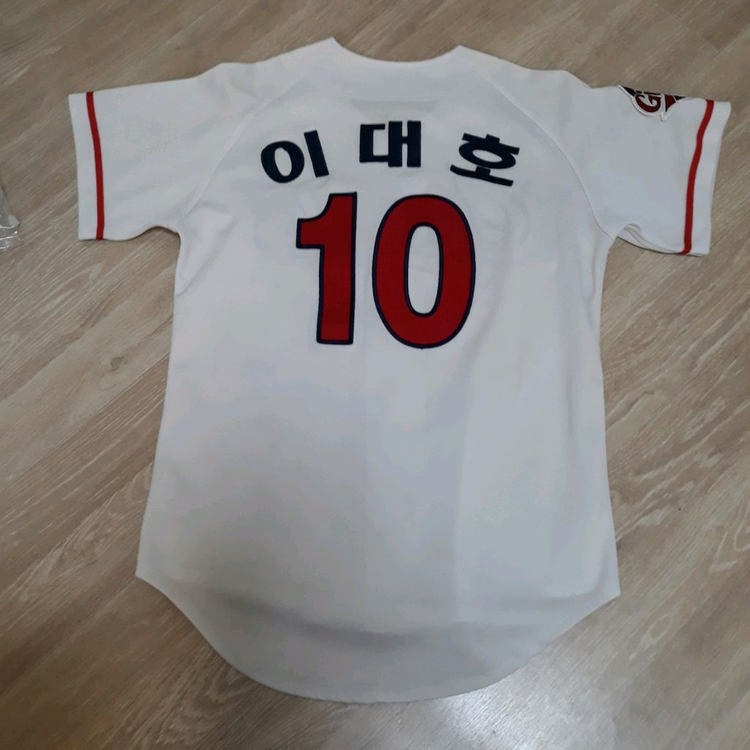 롯데자이언츠 이대호 홈 화이트 85사이즈 유니폼 이미지