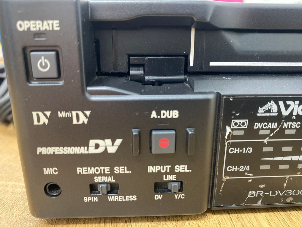 JVC 빅터 BR-DV3000E Professional DV MiniDV DVCAM [정크품] 이미지