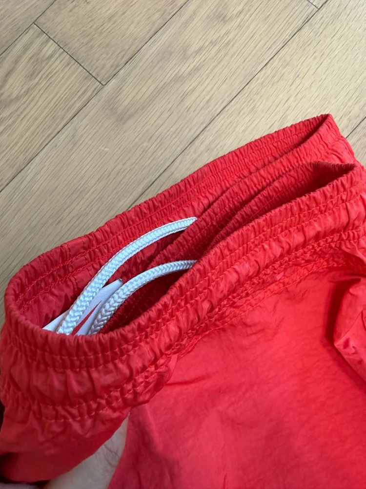 [M] 나이키 x 스투시 나투시 워터 쇼츠 반바지 하바네로 레드 이미지