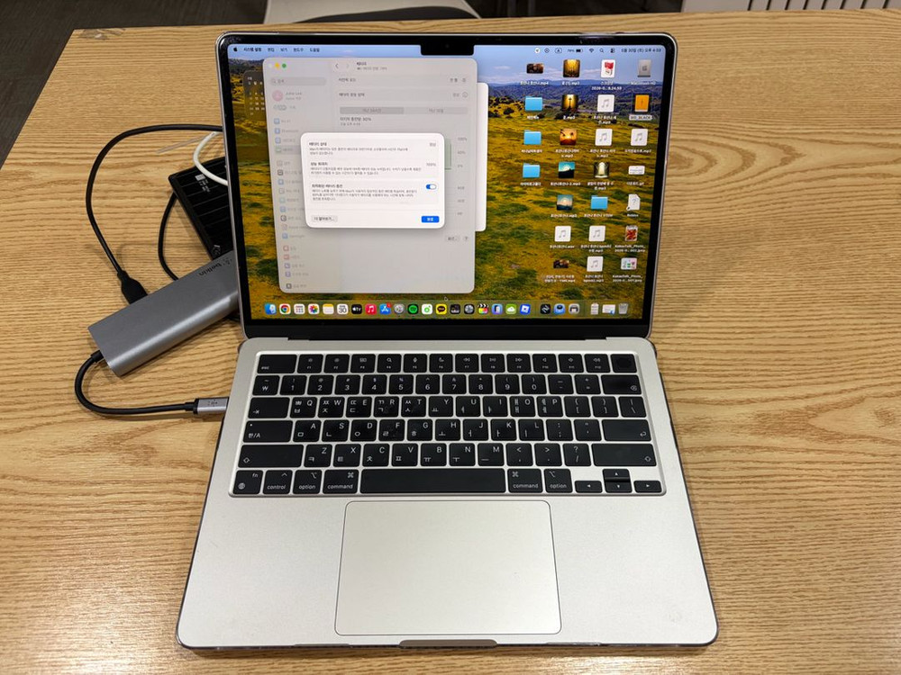 맥북에어13인치 m3 16gb 256gb 이미지