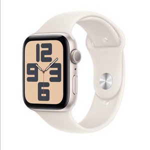 쿨거25) 애플워치SE 2세대 44mm, GPS 스타라이트, 스타라이트 스포츠밴드, S/M 이미지