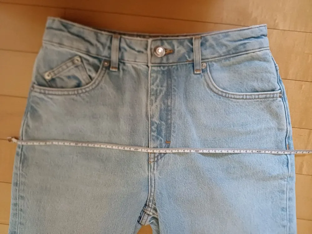 마쥬 연청 워싱 청바지36 판매합니다. 이미지