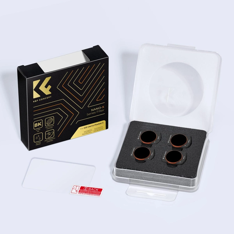 K&F Concept DJI 오즈모 포켓용4용 ND/PL 2in1 필터 키트 (새상품)​​ 2092 이미지