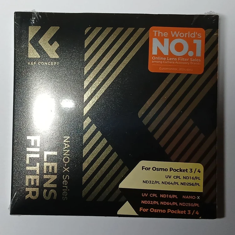 K&F Concept DJI 오즈모 포켓4용 UV+CPL+ND/PL 2in1 필터 키트 (새상품) 2149 이미지