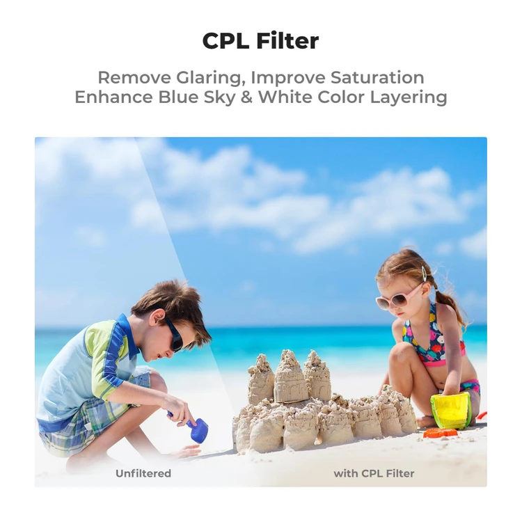 K&F Concept DJI 오즈모 포켓4용 UV+CPL+ND/PL 2in1 필터 키트 (새상품) 2149 이미지
