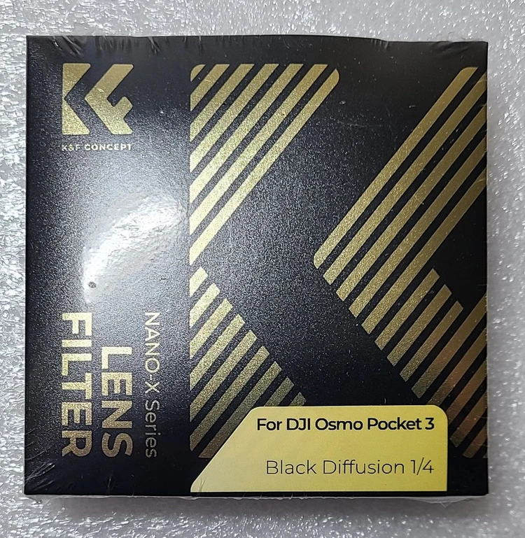 K&F Concept DJI 오즈모 포켓4용 블랙미스트 1/4 필터 AGC Glass (새상품) 2533 이미지