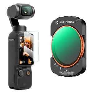 K&F Concept DJI 오즈모 포켓4용 블랙미스트 1/4+ND 2in1 필터 (새상품) 2616 이미지