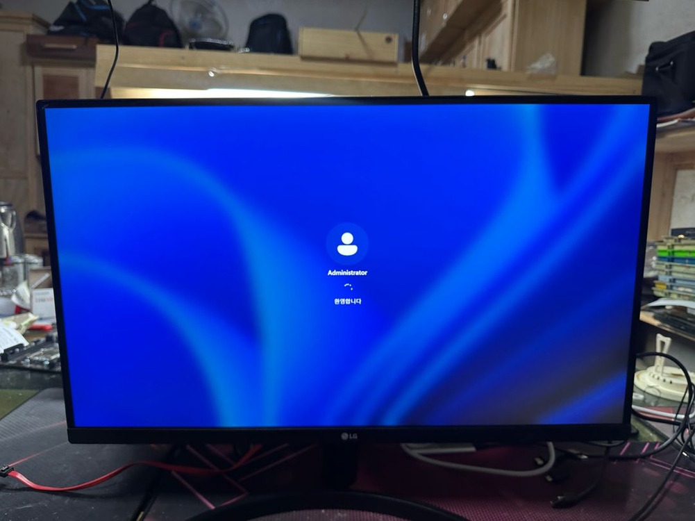LG 27인치 QHD 75hz 모니터(27qn600) 이미지