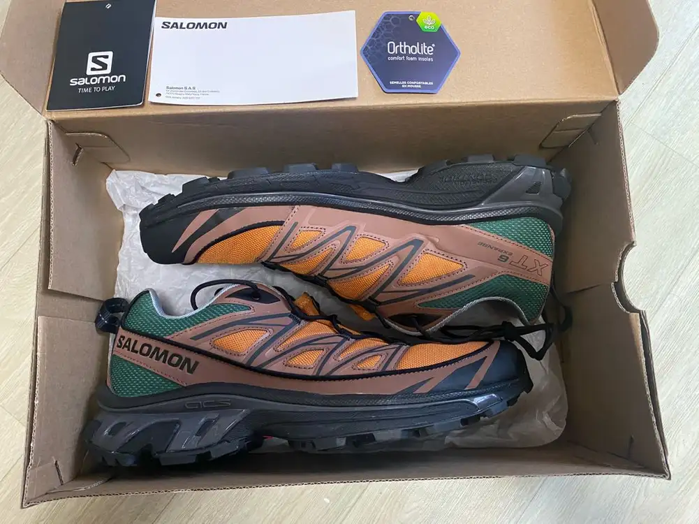 살로몬 XT-6 Expanse 75th Anniversary Golden Oak Acorn 280 사이즈 이미지